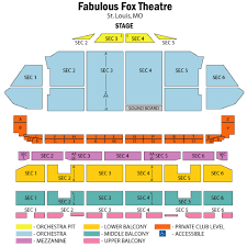 Fabulous Fox Theatre St Louis Tickets Fabulous Fox