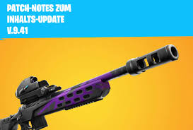 Fortnite skins season 1 7 farbige waffen in fortnite waffen comment changer pseudo fortnite tarnungen fur calamity fortnite toy fortnte battle. Fortnite Patch Notes Zum Inhalts Update 9 41 Neue Waffen Und Mehr