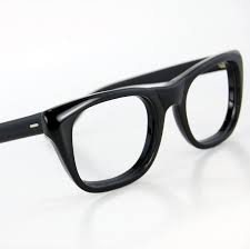 Black oversized square glasses thick horn rim clear lens frame. Vintage 50s Men Thick Black Horn Rim Cat Eye Glasses By Thenovelty Vintage Glasses Frames Cat Eye Glasses Frames Glasses