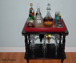 A home bar or wet bar is a great place to gather with friends and family. Portable Mini Bar Diy Project Babs Projects