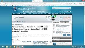 Gaji pendamping desa cukup menarik. Gaji Pendamping Konselor Bnn Loker Terbaru Badan Narkotika Nasional Bnn Februari 2018 Warna Budayawan