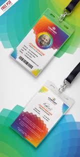 Corporate Branding Identity Card Free Psd Psdfreebies Com Id Card Template Identity Card Design Card Design