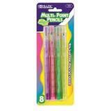 BAZIC Transparent Multi-Point Pencil. Non-Sharpening Pencil w ...