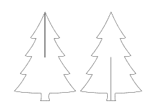 Der weihnachtsbaum auf diesem ausmalbild ist schon festlich mit weihnachtskugeln und christbaumschmuck geschmückt. Malvorlage Tannenbaum Vorlage Coloring And Malvorlagan