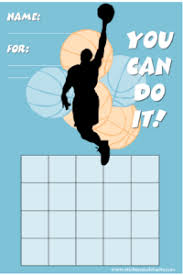 Free Printable Basketball Chore Chart Charts For Kids