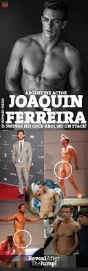 Joaquín Ferreira, Argentine Actor, Swings His Cock Around On Mexican Stage!  - QueerClick