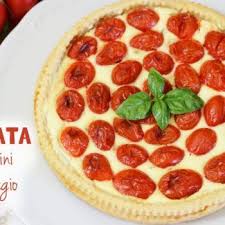 Crostata Salata Pomodorini E Formaggio Fatto In Casa Da Benedetta Ricette Pomodorini Pasta Frolla