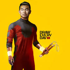 Simu liu's workout needed to happen as soon as possible. Artstation Shang Chi Costume Concept Sean Cumiskey