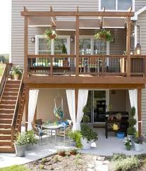 35 Beautiful Backyards Outdoor Rooms Backyard Deck Decks Backyard