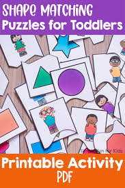 Puzzle games for kids are colorful and fun forms of entertainment that can boost your child's brain. Shape Matching Puzzles For Toddlers Simple Fun For Kids