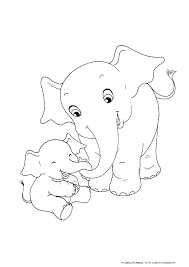 Elefanti Disegno Da Colorare Festa Della Mamma Disegni Elefante Disegni Da Colorare Disegno Di Elefante