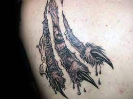 The absolutely incredible bear paw tattoo inscribed on the back. 100 Bear Claw Tattoo Designs For Men Sharp Ink Ideas