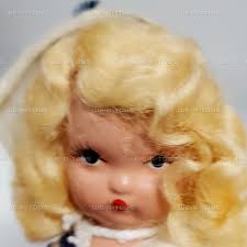 Nancy Ann Storybook Series #126 Maid Going a Milking 5in Bisque Doll 1944  Used