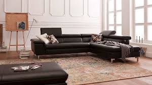Machen Sie Ihr Wohnzimmer Zur Zentralen Wohlfuhloase Ihrer Vier Wande Mit Dieser Herrlichen Eckgarnitur Von W Schillig Das Ecksofa Mit Ledersofa Ecksofa Sofa