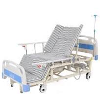 Multi Function Metal Medical Furniture Adjustable Electric Nursing Patient  Hospital Bed