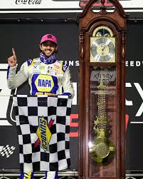 Nascar On Nbc The Martinsville Speedway Grandfather Clock And A Spot In The Championship Race Is All Chase Elliott S Facebook