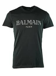 Balmain Black And Gold T Shirt Balmain Mens Gold Foil Logo T Shirt Black 180 00 Mens Tshirts Mens T Mens Gold