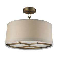 Industrial chandelier semi flush mount ceiling pendant light, craftthink 6 lights in wrought iron edison bulb style, metal modern pendant light for kitchen bathroom dining room bed room hallway (gold). Baxter Ceiling Semi Flush Mount By Elk Lighting 31262 3