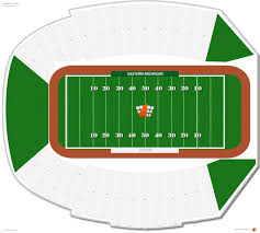 Rynearson Stadium Eastern Michigan Seating Guide