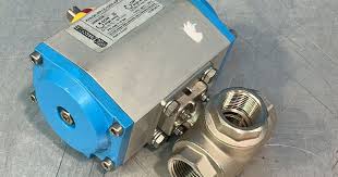 Hydac 10bar Max Pneumatic Actuator W/ 3-way Ball Valve ...