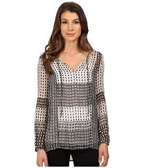 Lucky Brand Mixed Geo Print Top 6pm Com