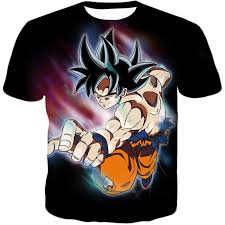 Sign up , it unlocks many cool features! Dragon Ball Super Ultimate Form Goku Ultra Instinct Cool Action Black T Shirt Dbs204