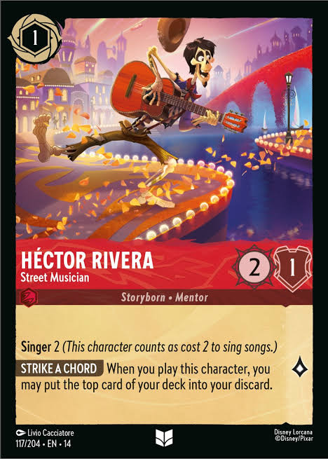 Héctor Rivera - Street Musician 117/204 » Disney Lorcana