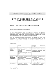 Het Beleidsplan Missie Swot Analyse