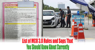 As the current sops are inconsistent and not based on science and data, many opposition leaders and ordinary malaysians have expressed frustration via social media channels. List Of Mco 3 0 Rules And Sops That You Should Know About Currently Everydayonsales Com News