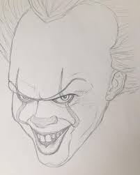 Pennywise Preliminary Sketch For A New Project Pencilsketch Artoftheday Chucksartbox Desenhos Assustadores Desenhos Do Dia Das Bruxas Desenhos Arte Negra