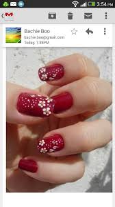 Lunar New Year Nail Art Red Nail Art Designs Red Nail Art Floral Nails