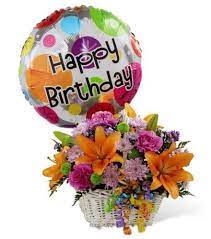 Check spelling or type a new query. Happy Birthday Flowers And Balloon Basket Birthday Selections Happy Birthday Flower Happy Birthday Bouquet Birthday Flowers Bouquet