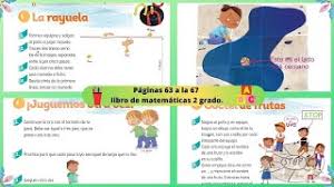 Multiplicación y división de fracciones y decimales, números con signo i, proporcionalidad i, variación i, expresiones equivalentes de sucesiones i, expresiones secundaria. Paginas 63 A La 67 Libro De Matematicas 2 Grado Youtube