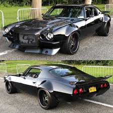 Follower Feature This 70 Camaro Looks So Evil In Black She Is Ls Swapped Boosted And Owned By Autofanatick Custom Muscle Cars Classic Cars Muscle Camaro