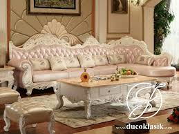 Detail produk sofa ruang tamu sudut. Jual Set Ruang Mewah Sofa Sudut Louis Klasik Furniture Duco Klasik