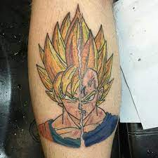 When creating a topic to discuss those spoilers, put a warning in the title, and keep the title itself spoiler free. Goku And Majin Vegeta Tattoos Dbz Tattoo Dragon Ball Tattoo