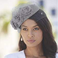 Straw Beret With Veil From Midnight Velvet Beret Beret Hat Veil