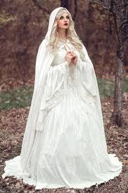 Renaissance Celtic Medieval Lace Wedding Dresses Bridal Gowns With Cloak Custom Celtic Wedding Dress Renaissance Wedding Dresses Medieval Wedding Dress