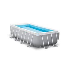 Liner seul maille polyester triple. Piscine Tubulaire Rectangulaire Intex Prism Frame 4mx2mx1m Piscine Piscine Sauna Spa Jardin Exterieur