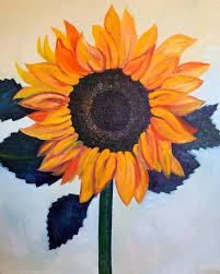 Sunflower painting is a classic painting that is eternal and will not be eaten in time. Sunflower Painting By Stephanie Fuller Saatchi Art
