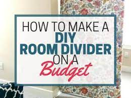 Using old vinyl records, spray paint them white and punch holes on the sides, top, and bottom to. Diy Room Divider On A Budget Organizing Moms