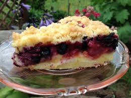 Schwarze Johannisbeeren Pfirsich Kuchen Mit Mandelcreme Kuchen Mit Pfirsich Johannisbeeren Kuchen Johannisbeerkuchen