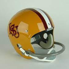 Iowa State Cyclones 1968 1970 1974 Vintage Full Size Helmet In 2021 Football Helmets Iowa State Cyclones Iowa State