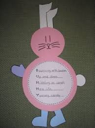 Bunny Acrostic Poem And Craftivity First Grade Crafts Acrostic School Crafts