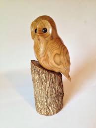 Owl Wood Carving Hand Carved Rustic Wood Bird Owl Art Owl Etsy Bird Carving Wood Carving Art Wood Carving Patterns