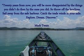 A great mark twain quote about travel accompanied by a photo of a constellation in a flowerbed in india. Explore Dream Discover Visiting The Mark Twain House