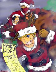 Naruto Christmas By Azurith On Deviantart Naruto Naruto Gaara Anime Christmas