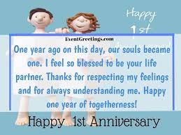 Customize a clock face so she sees a timeless message of your love every day. 35 Best Happy 1 Year Anniversary Quotes And Images Anniversary Quotes Anniversary Quotes For Friends 1st Wedding Anniversary Quotes