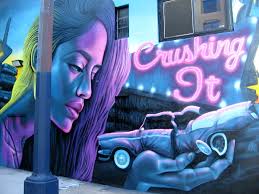 Cool new mural in East Village crushes it!