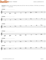 I've listed them all below and then after that there is a quick quiz to test how well you've learnt them. Grade 4 Music Theory Worksheets Hellomusictheory